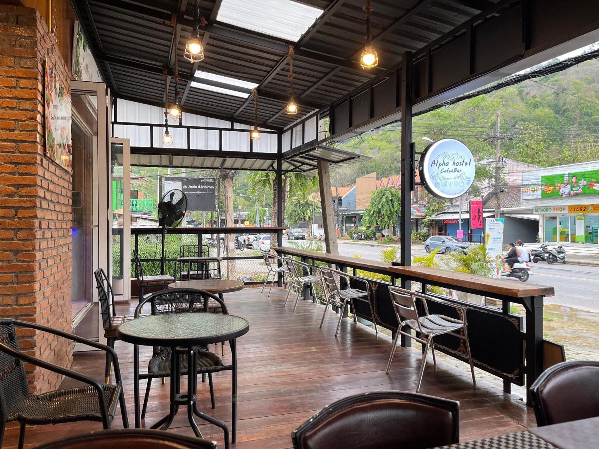 Alpha Hostel Cafe&Bar Ban Khlong Yai Zewnętrze zdjęcie